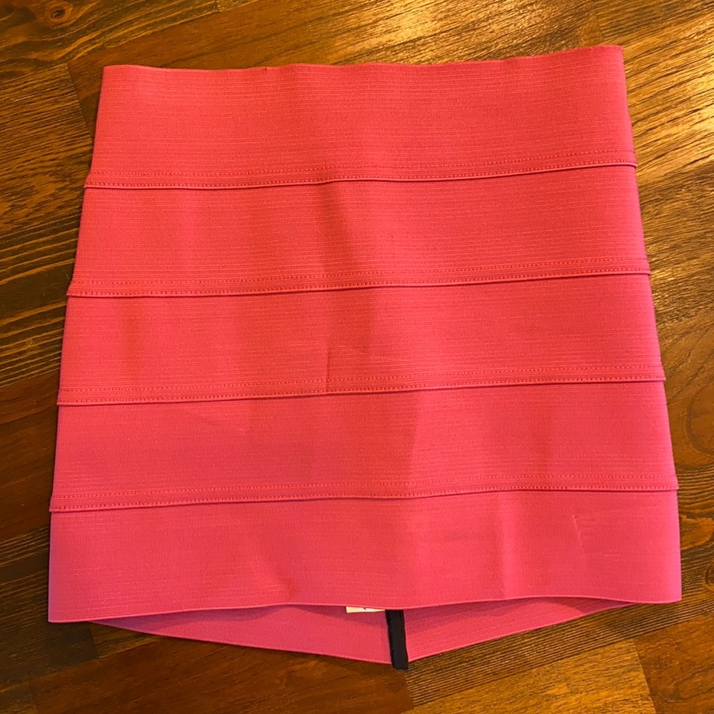 Pink bandage skirt